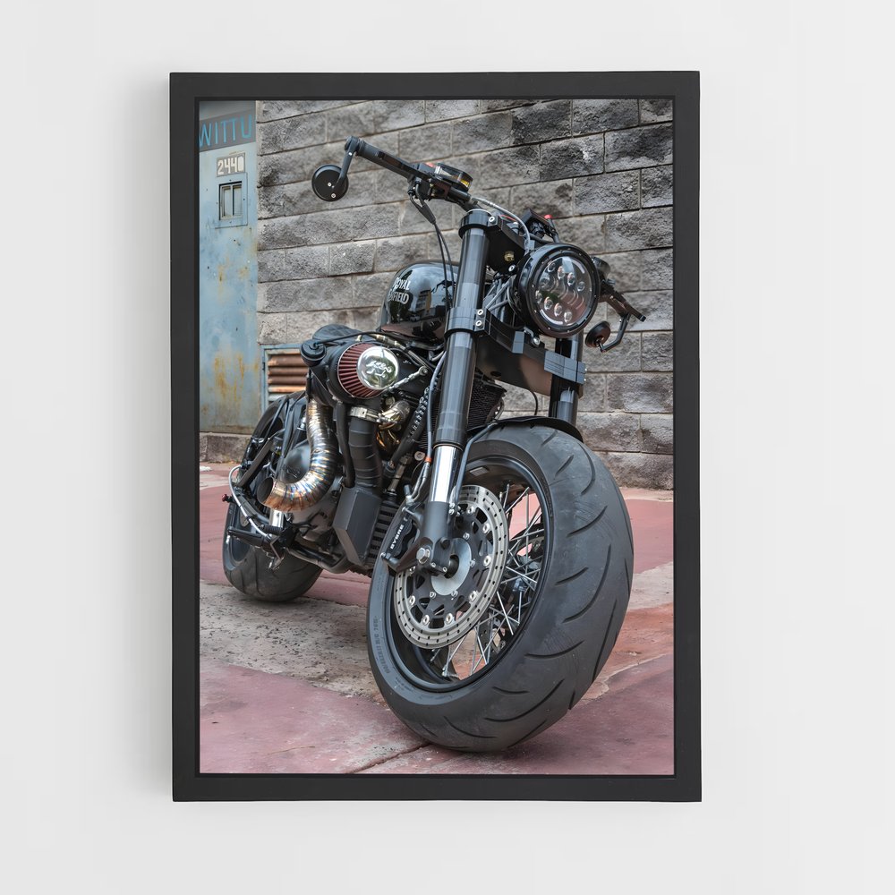 Poster Intercepteur Étonnant – affiche Royal Enfield (vue 2)